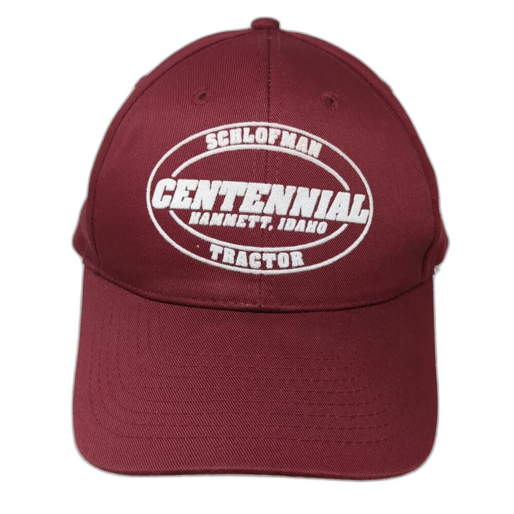 Nissun Cap Snapback Red One Size Schlofman Centennial Tractor Hammett Idaho Hat